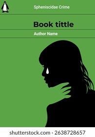 Vintage flat lay of a retro crime novel, perfect for evoking mystery, suspense, and old-school literary charm.