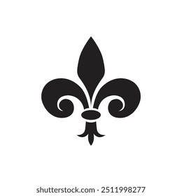 Vintage Fleur De Lis Ilustração Vetorial