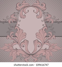 vintage floral background