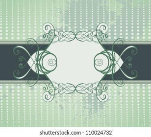 vintage floral background