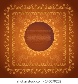 vintage floral background