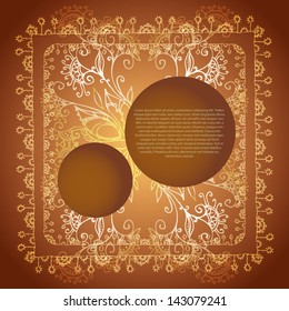 vintage floral background