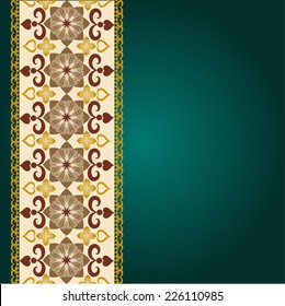 Vintage floral background