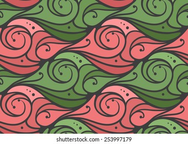 Vintage floral background