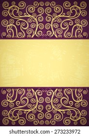 Vintage floral background.