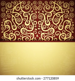 Vintage floral background.