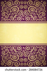 Vintage floral background.