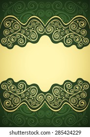Vintage floral background.