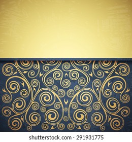 Vintage floral background.