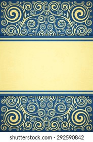 Vintage floral background.