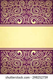 Vintage floral background.