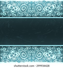 Vintage floral background.