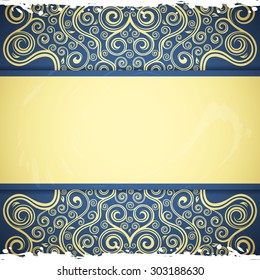 Vintage floral background.