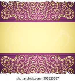 Vintage floral background.