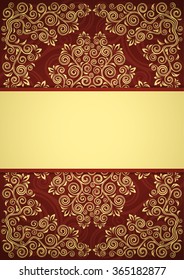 Vintage floral background.