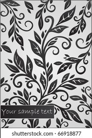vintage floral background