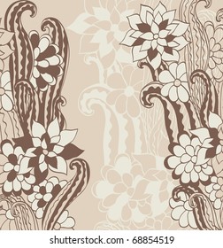 vintage floral background
