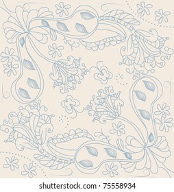 VINTAGE FLORAL BACKGROUND