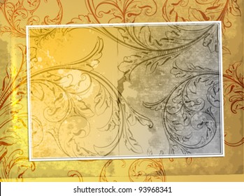 Vintage Floral Background