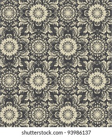 Vintage floral background