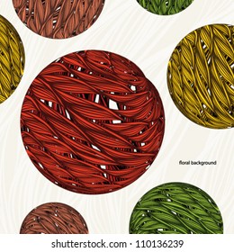 Vintage floral background. Element for design.