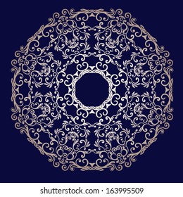 vintage floral background pattern