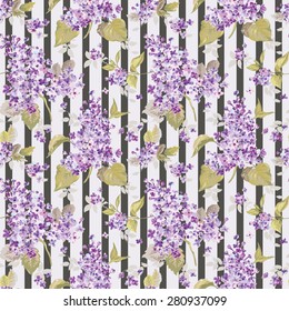 Vintage fundo floral - padrão perfeito para design, impressão, scrapbook - em vetor