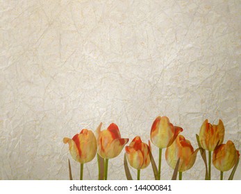 Vintage floral background with space for text. And also includes EPS 10 vector