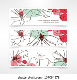 Vintage floral and Butterfly pattern vector