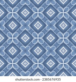 Vintage Floral decorative seamless pattern