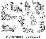 Vintage floral design