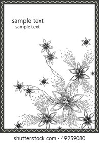 vintage floral design