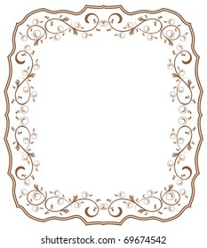 vintage floral design