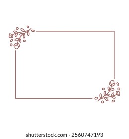 Vintage Floral Frame - 05