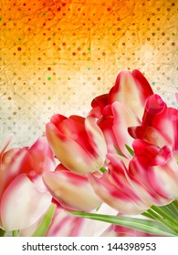 Vintage floral frame background. And also includes EPS 10 vector
