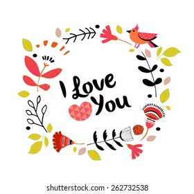 vintage floral illustration