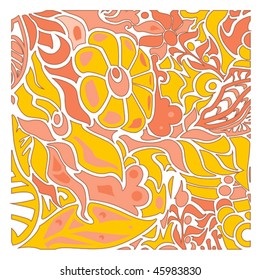 vintage floral ornament