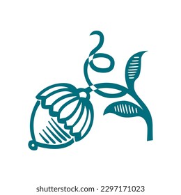 vintage floral ornament. decorative vector frames and borders.