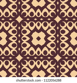 Vintage floral ornamental seamless pattern. Template for design