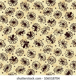 Vintage floral pattern