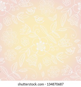 vintage floral pattern