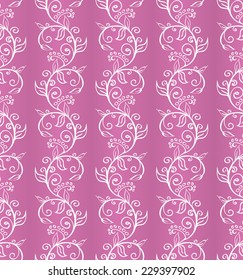 Vintage floral pattern