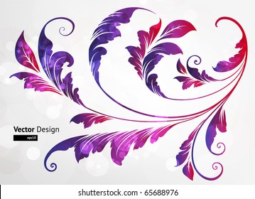 Vintage floral pattern