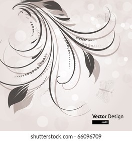 Vintage floral pattern