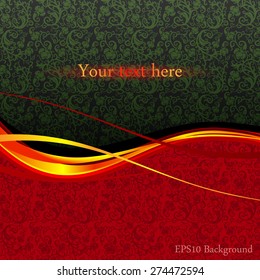 Vintage Floral Pattern Background Design