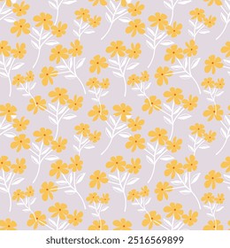 Vintage Blumenmuster nahtlose Hintergrund Grenze Stickerei ethnische Batik Retro. Blumenmotive paisley batik. Grüne Silhouette Aquarell Blumen Kat Design handgezeichnet. Vektorgrafik.