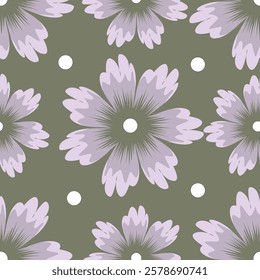 Vintage Floral patterns seamless background border embroidery ethnic batik retro. Flower motifs paisley batik. Blue silhouette watercolour flowers ikat design hand drawn. Vector illustration