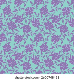 Vintage Floral patterns seamless background border embroidery ethnic batik retro. Flower motifs paisley batik. Blue indigo silhouette watercolour flowers ikat design hand drawn. Vector illustration