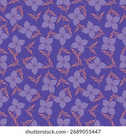 Padrões florais vintage fundo bordado bordado fronteira sem costura étnico batik retro. Flor motivos paisley batik. Azul indigo silhueta aquarela flores ikat design mão desenhada. Ilustração vetorial