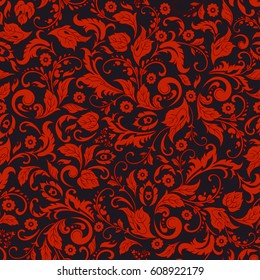 Vintage Floral Seamless Patten